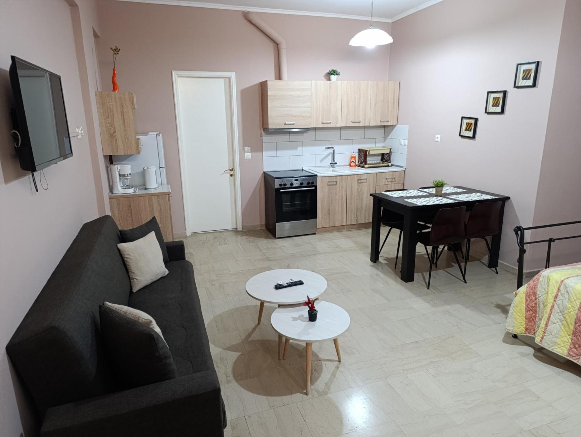 Mantouki Savvas&Katia'S Luxury Studio מראה חיצוני תמונה